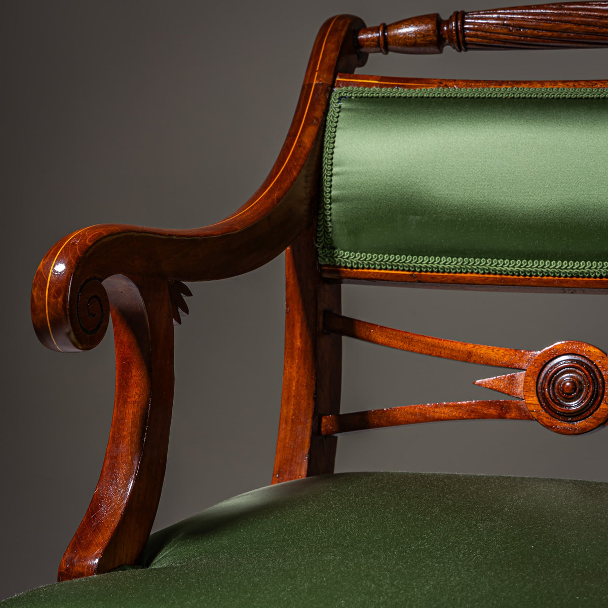 Biedermeier Armchair, 1830s