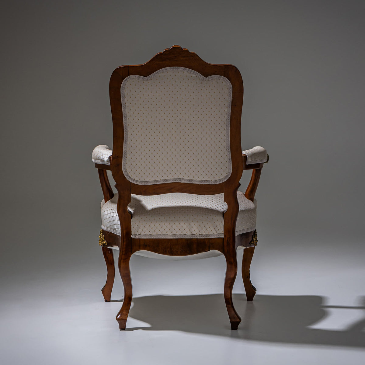 Armstuhl im Louis-XV-Stil, Dresden um 1880