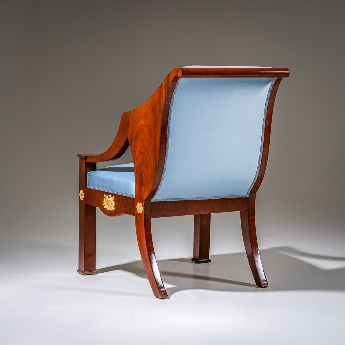 Pair of Empire Armchairs, Stockholm / Sweden, Early 19th Century