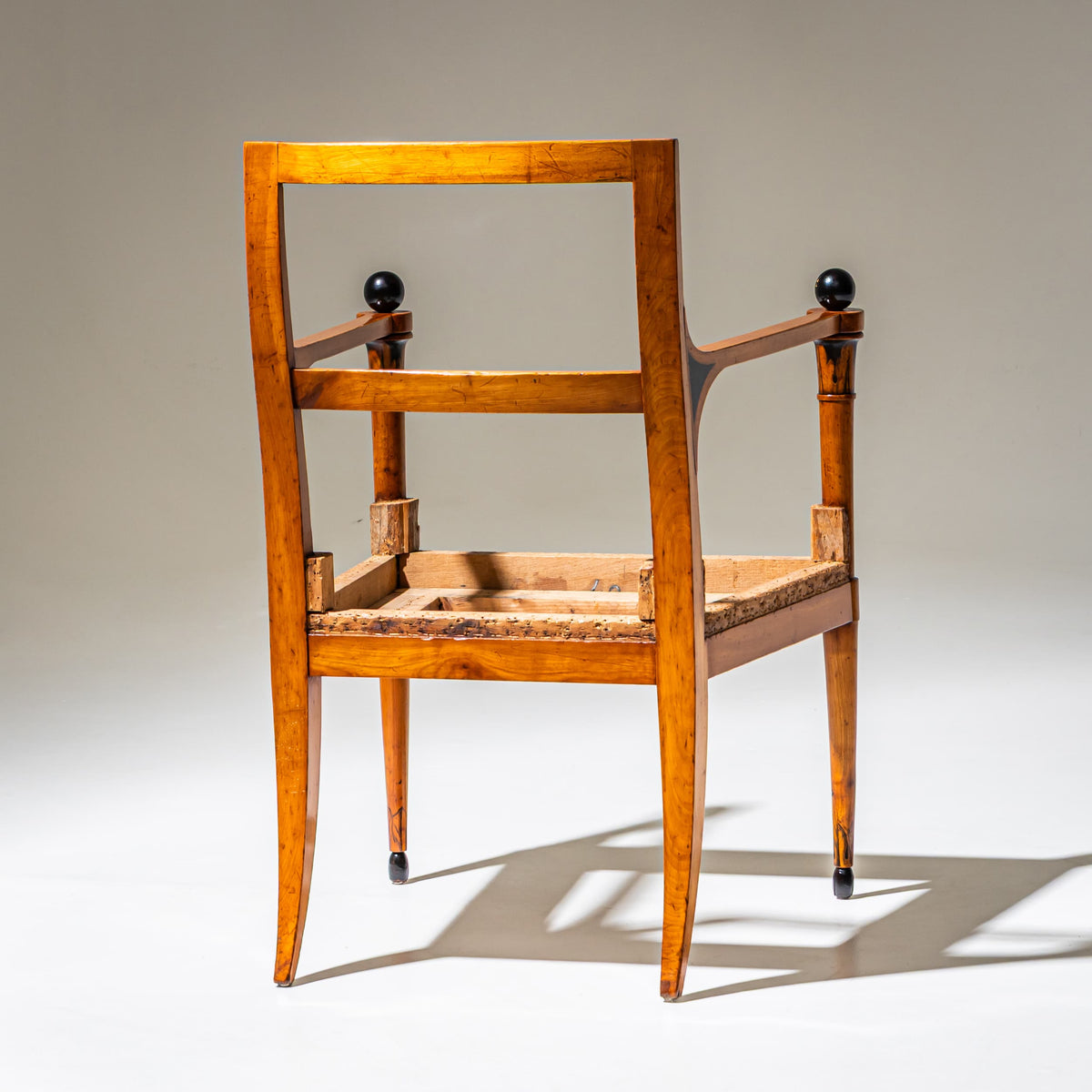Pair of Empire Armchairs, Schloss Aschaffenburg, Southern Germany, Early 19th Century