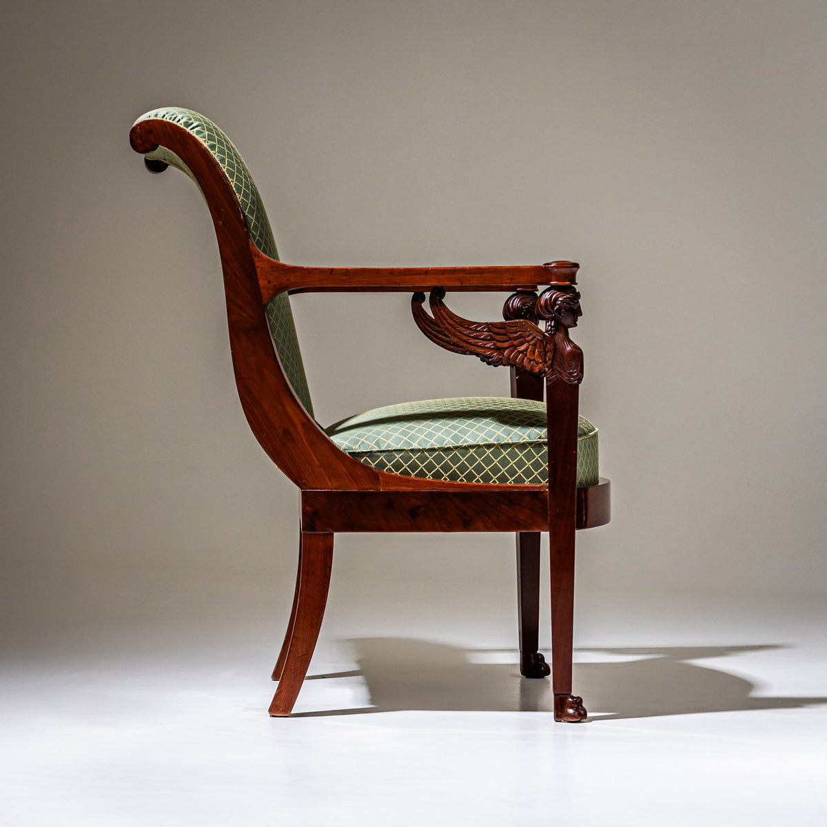 Empire Armchairs, Stamped Henri Jacob (Maître 1779), France, Early 19th Century