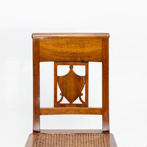 Vier Esszimmerstühle, 19. Jahrhundert