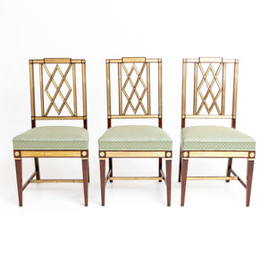 Neoclassical Dining Room Chairs, Baltic, End of 18th Century