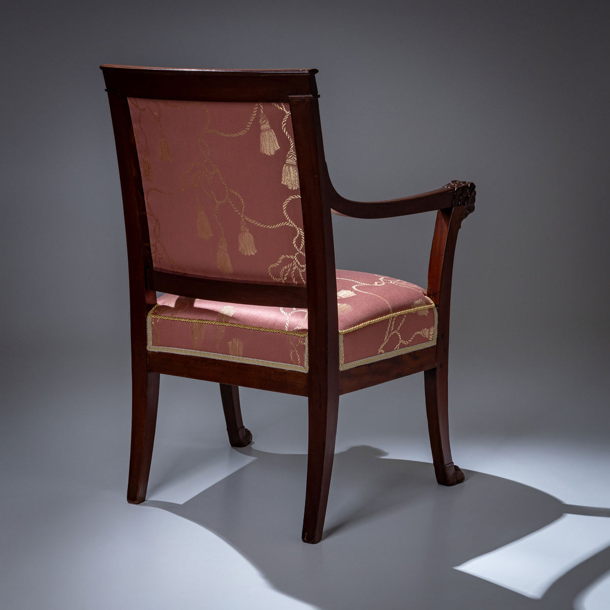 Empire Armchairs, Pierre-Benoît Marcion, France, circa 1810