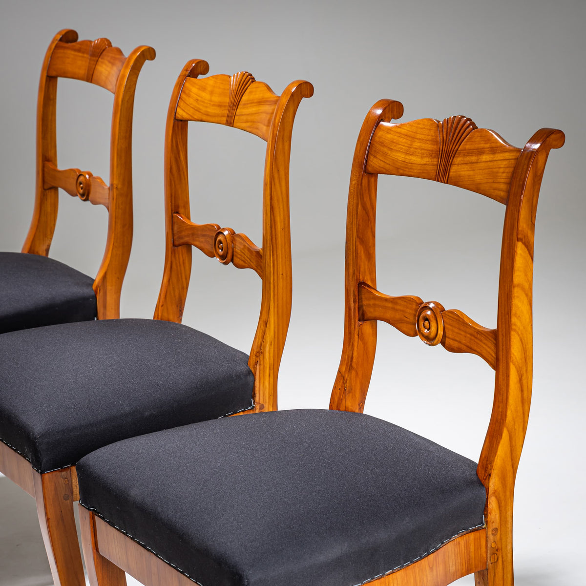 Biedermeier Side Chairs, Central Germany, circa 1840