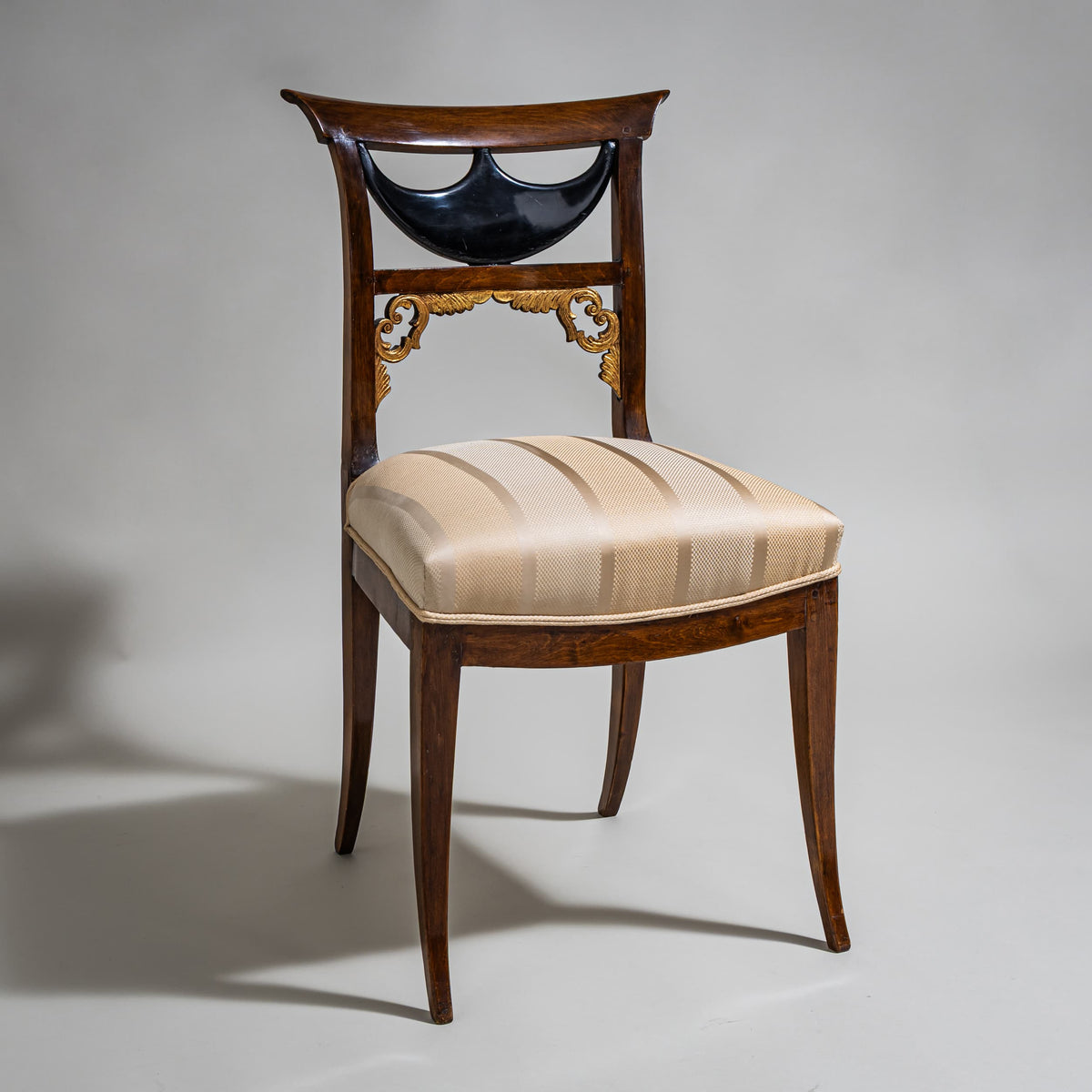 Pair of Biedermeier Side Chairs, Central Germany, circa 1835–1840