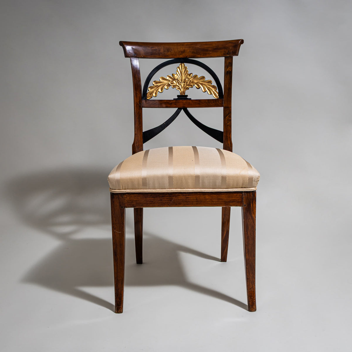 Biedermeier Beistellstuhl, Mitteldeutschland, um 1835–1840