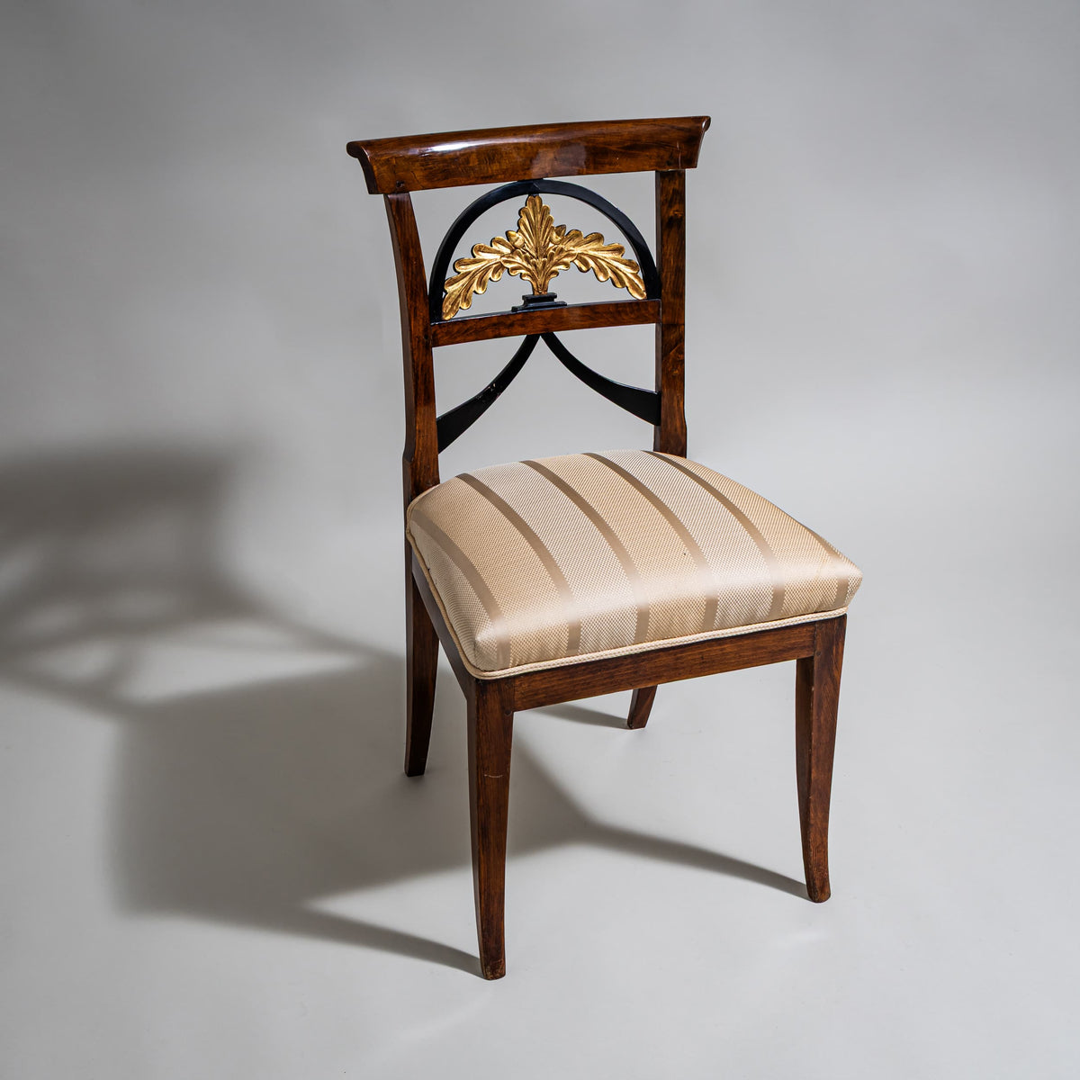 Biedermeier Beistellstuhl, Mitteldeutschland, um 1835–1840