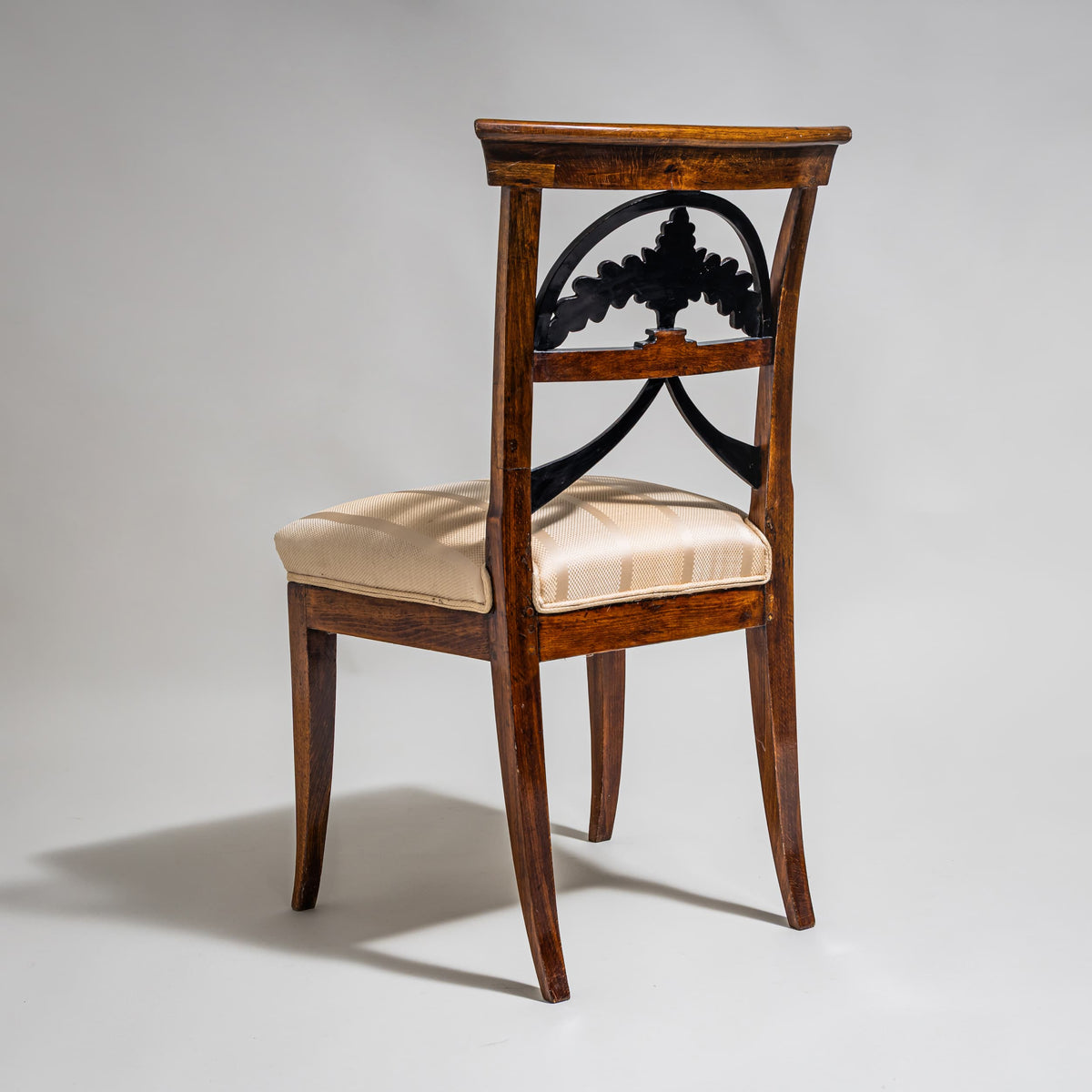 Biedermeier Beistellstuhl, Mitteldeutschland, um 1835–1840