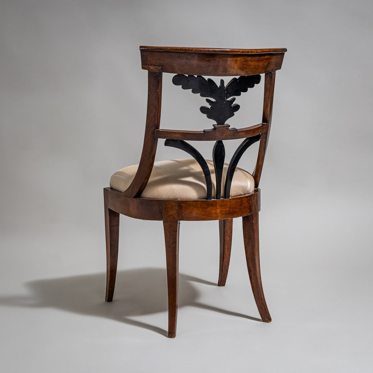 Biedermeier Beistellstuhl, Mitteldeutschland, um 1835–1840