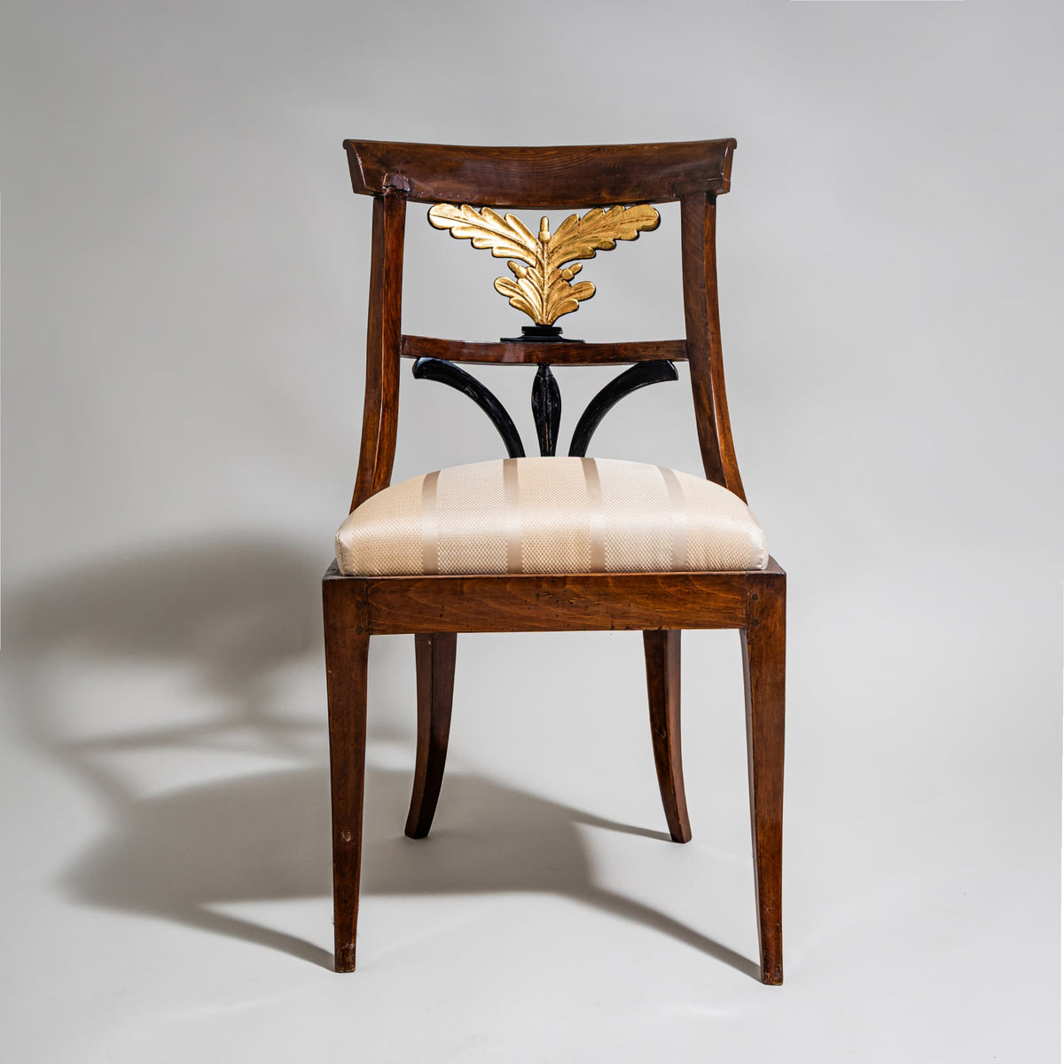Biedermeier Beistellstuhl, Mitteldeutschland, um 1835–1840