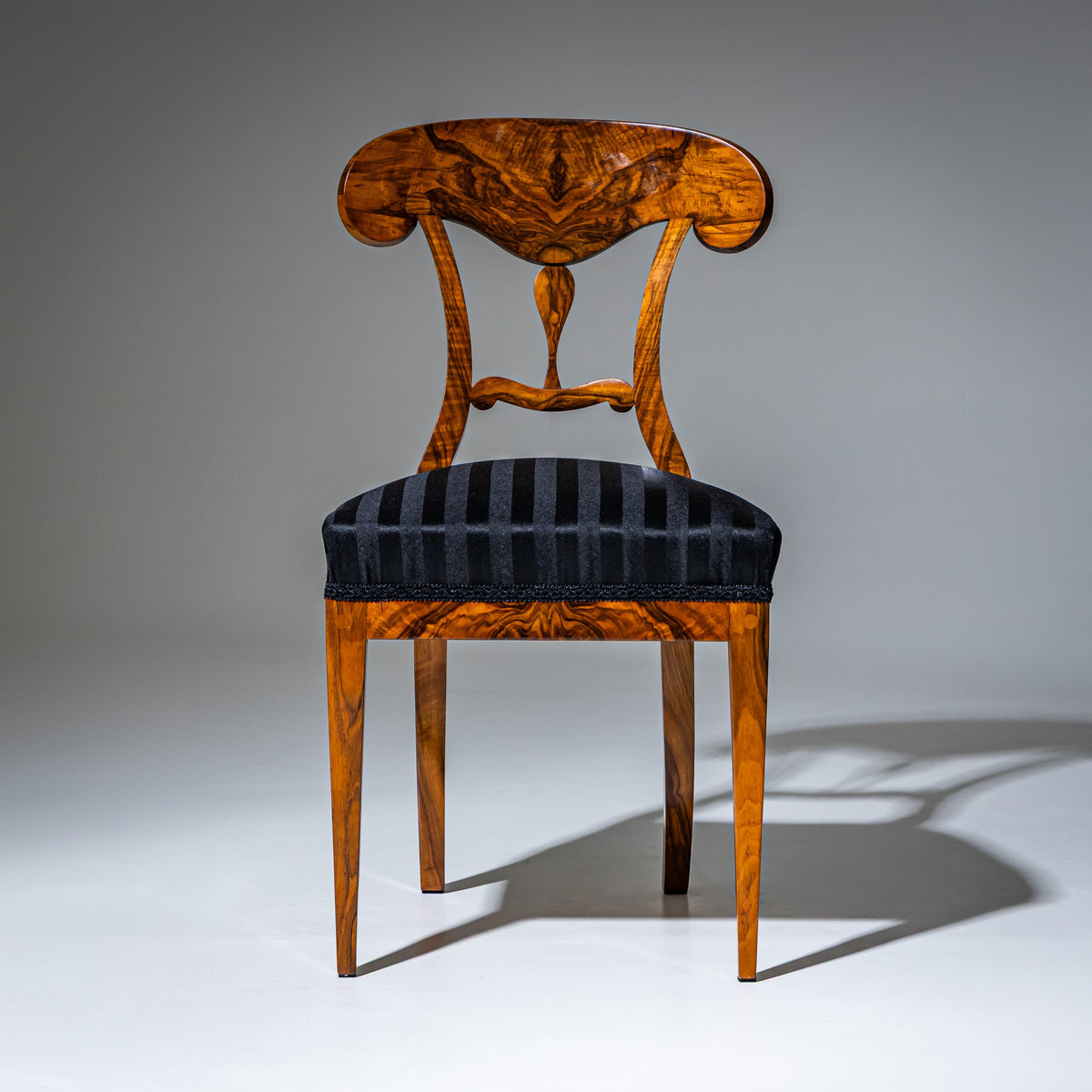 Set of Five Biedermeier Side Chairs, Circa 1830