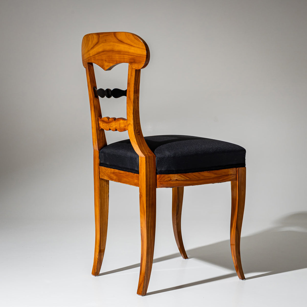 Paar Biedermeier Schaufelstühle, um 1830