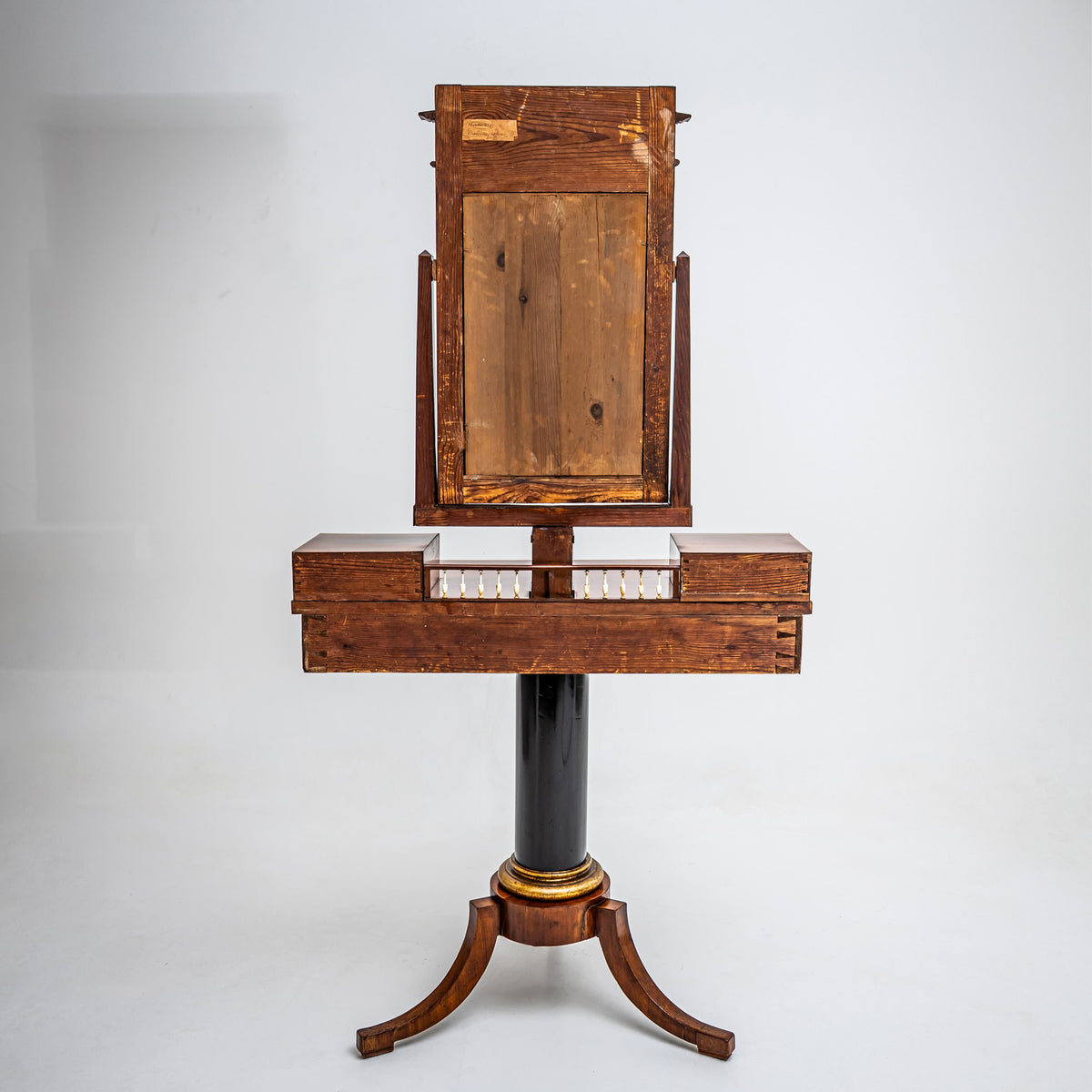Dressing Table in Mahogany, probably Denmark circa 1830