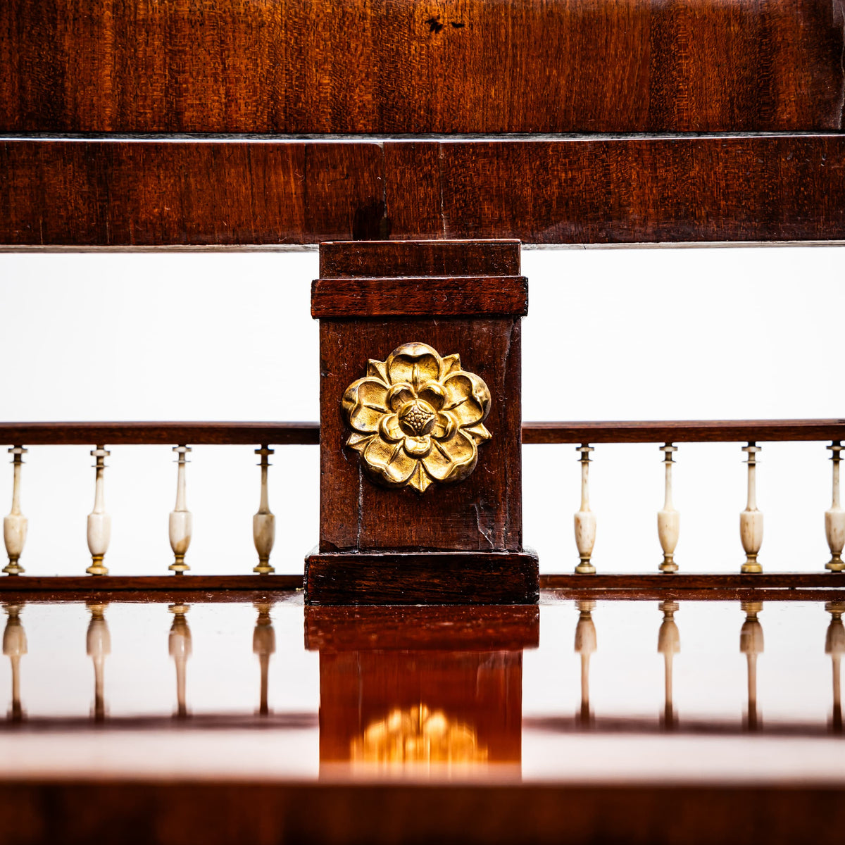 Dressing Table in Mahogany, probably Denmark circa 1830
