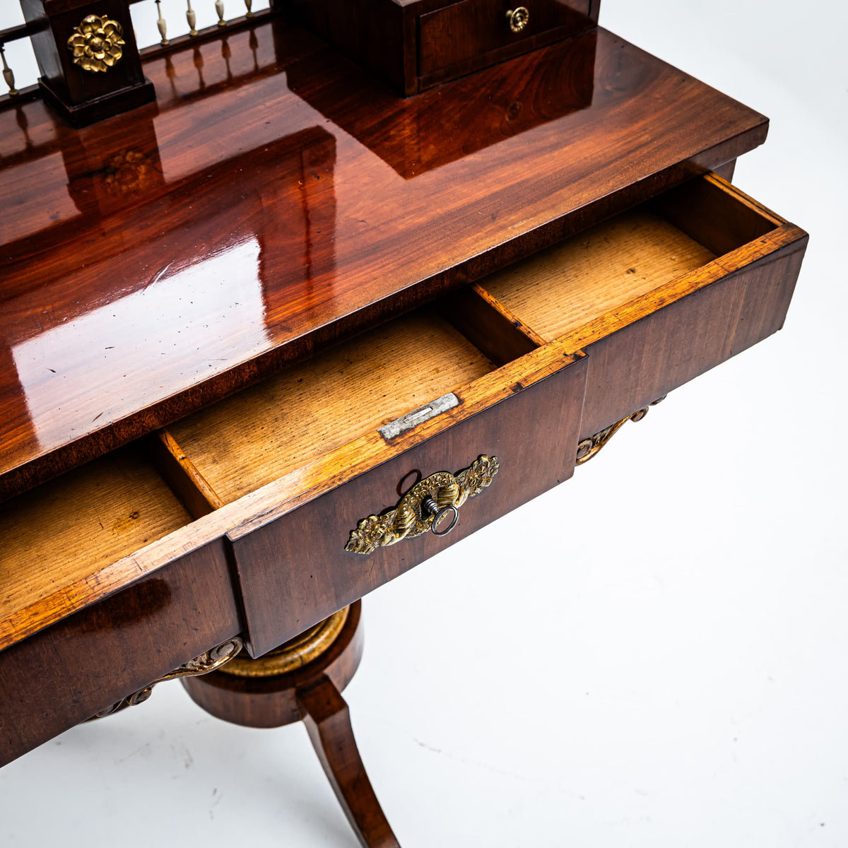 Dressing Table in Mahogany, probably Denmark circa 1830