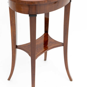 Oval side table, early 19th century