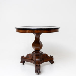 Side Table with Granite Top, Restoration Period, France circa 1840