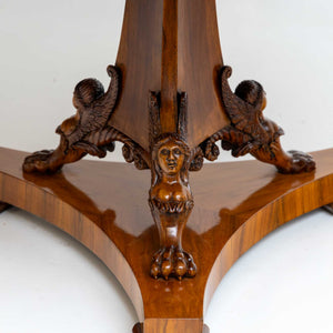 Center Table in Walnut, Vienna, early 19th Century