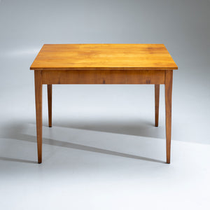 Biedermeier Cherry wood Writing Table, 19th Century