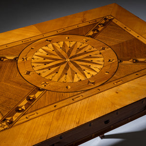 Marquetry Side Table, Austria, late 18th Century