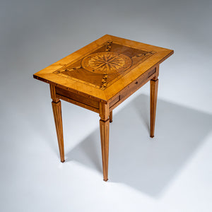 Marquetry Side Table, Austria, late 18th Century