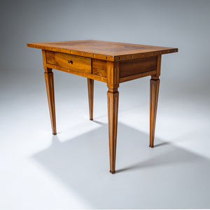 Marquetry Side Table, Austria, late 18th Century