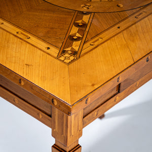 Marquetry Side Table, Austria, late 18th Century