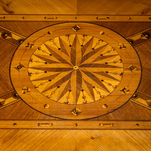 Marquetry Side Table, Austria, late 18th Century