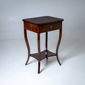 Biedermeier Side Table with one Drawer, circa 1830