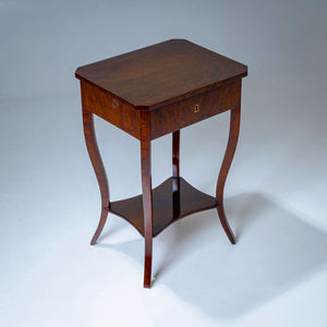 Biedermeier Side Table with one Drawer, circa 1830