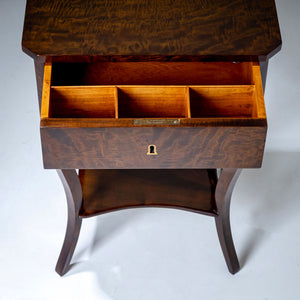 Biedermeier Side Table with one Drawer, circa 1830