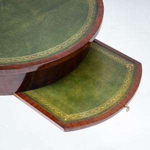 Oval Mahogany Writing Desk, circa 1800