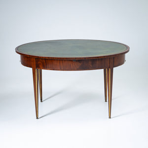 Oval Mahogany Writing Desk, circa 1800