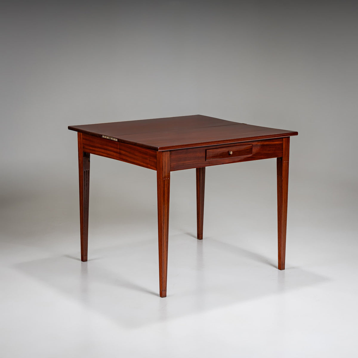 Mahogany Folding Table, 19th Century