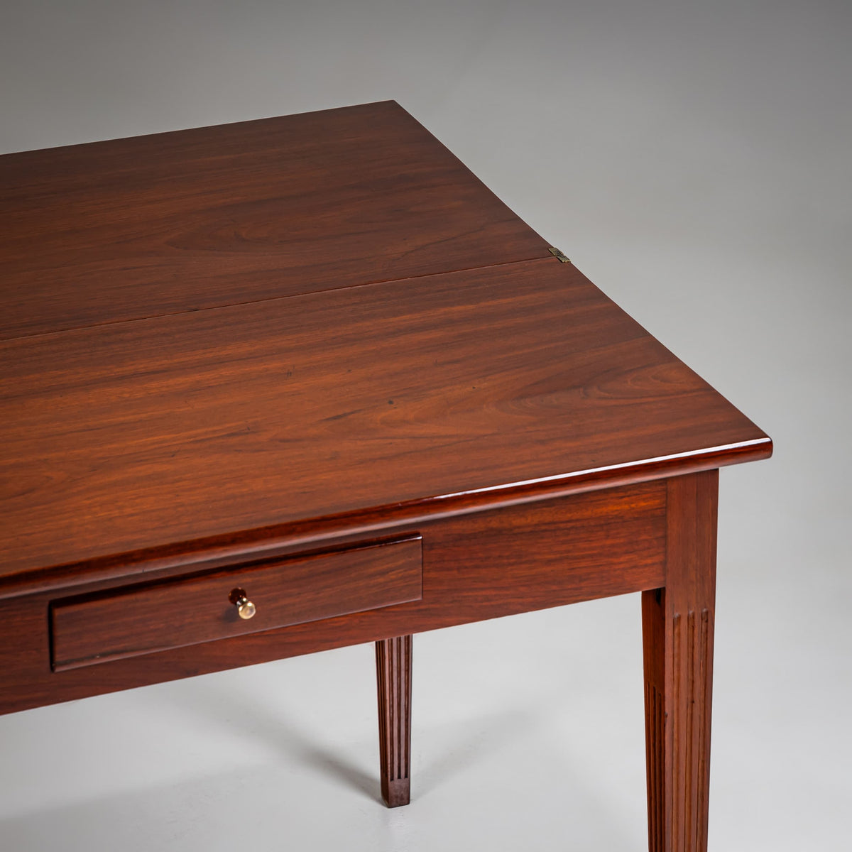 Mahogany Folding Table, 19th Century