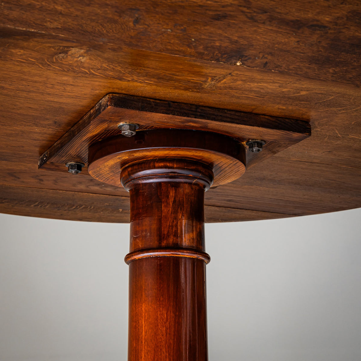 Center Table in Mahogany, probably Austria, 19th Century