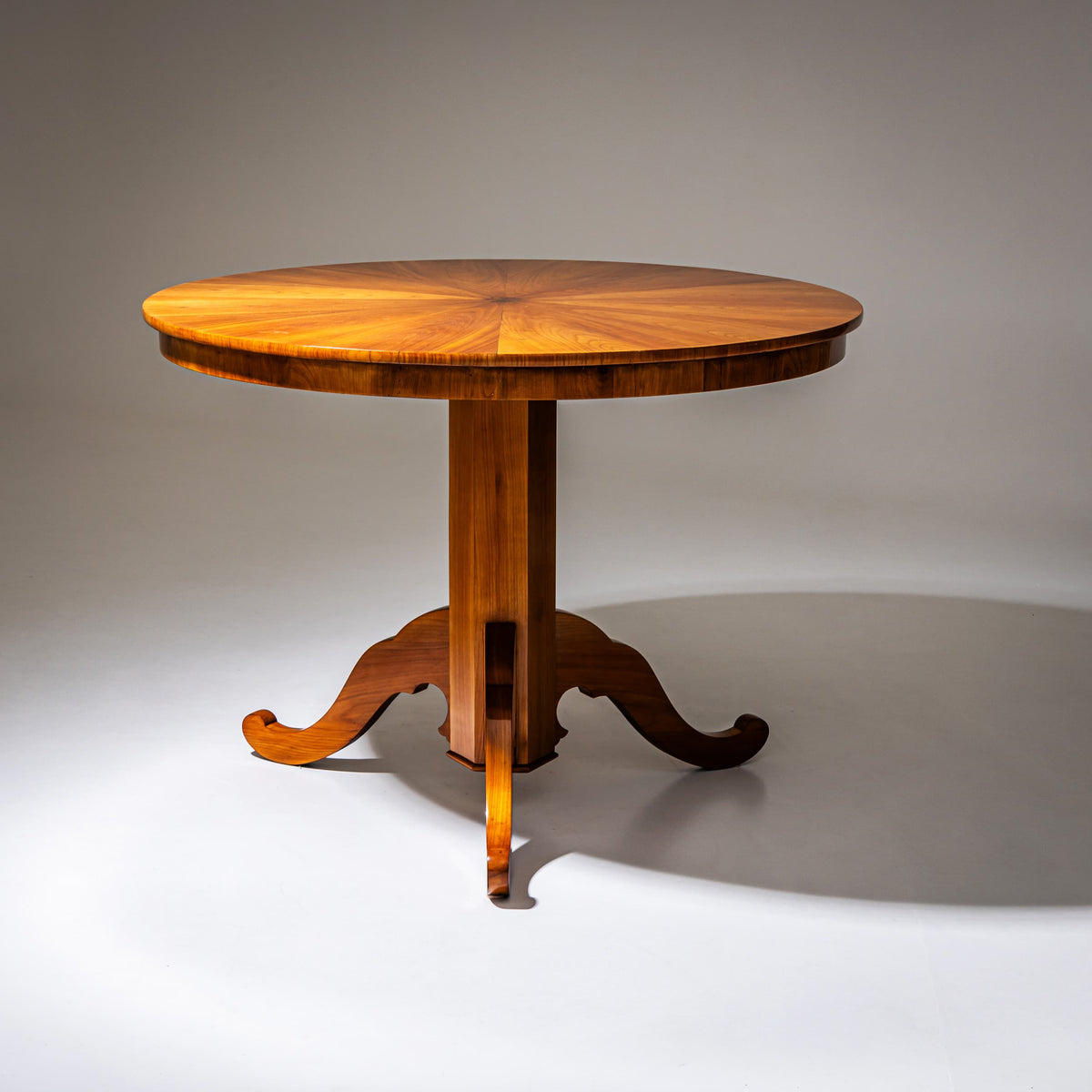 Biedermeier Cherrywood Salon Table, Germany, circa 1830