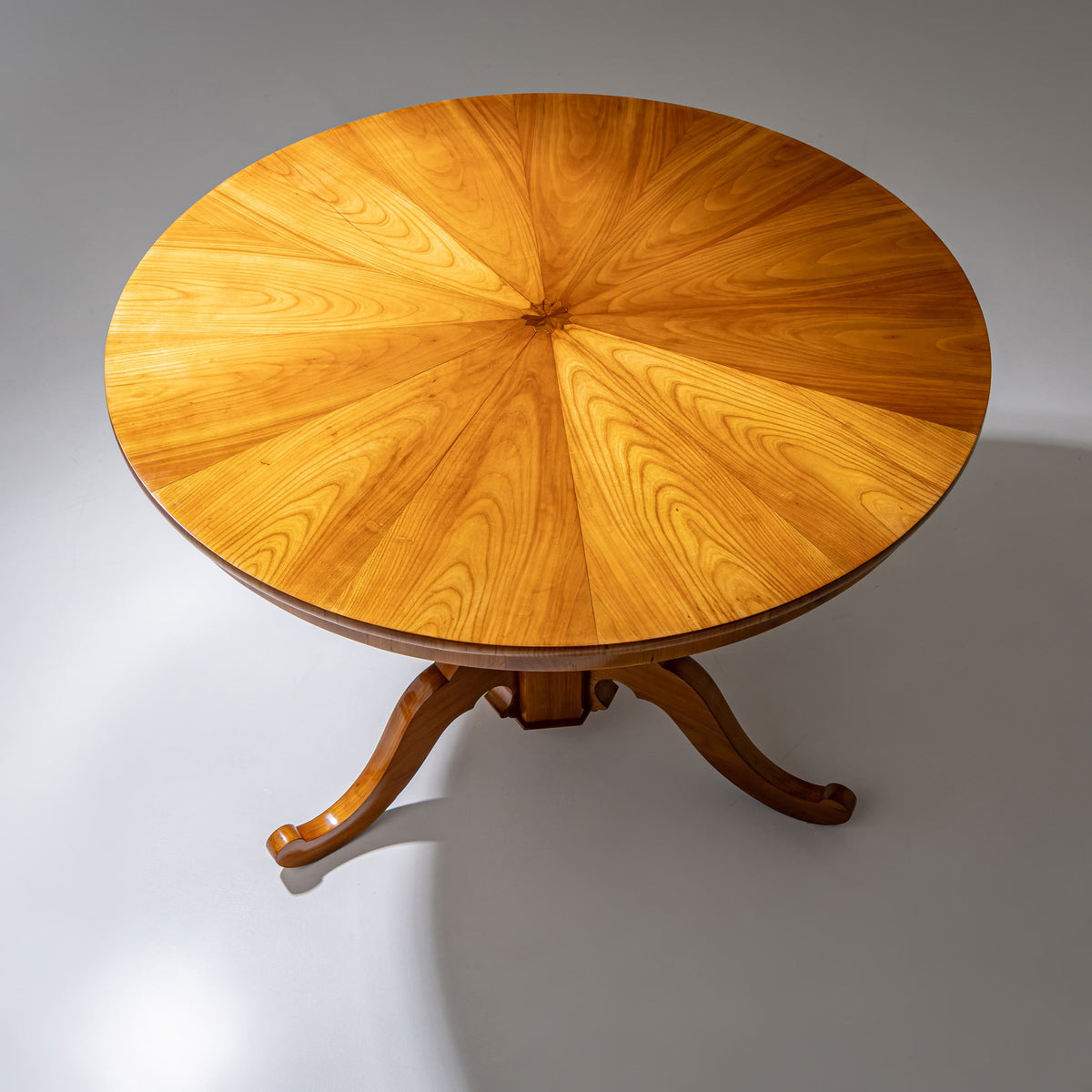 Biedermeier Cherrywood Salon Table, Germany, circa 1830