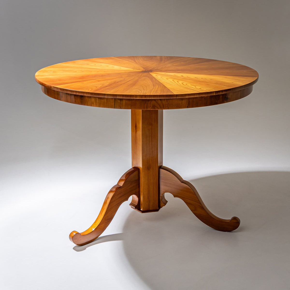 Biedermeier Cherrywood Salon Table, Germany, circa 1830