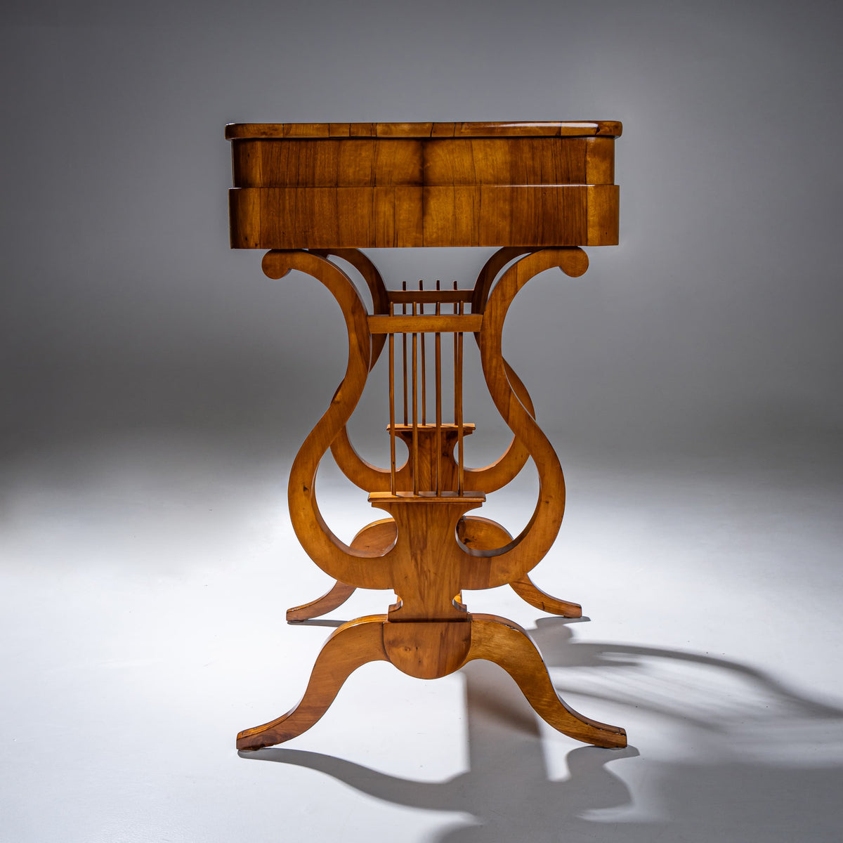 Biedermeier Sewing Table, probably Saxony, circa 1830