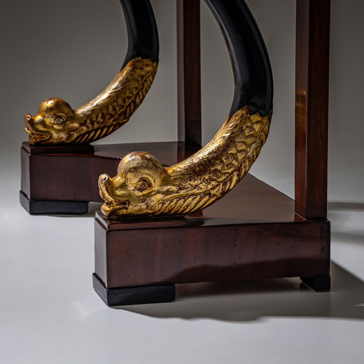 Empire Style Wall Console, 1st Half 19th Century