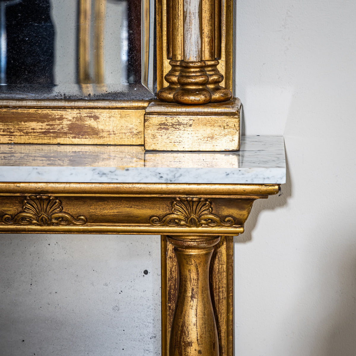 Pair of Pier Mirrors with Consoles, Germany, circa 1840