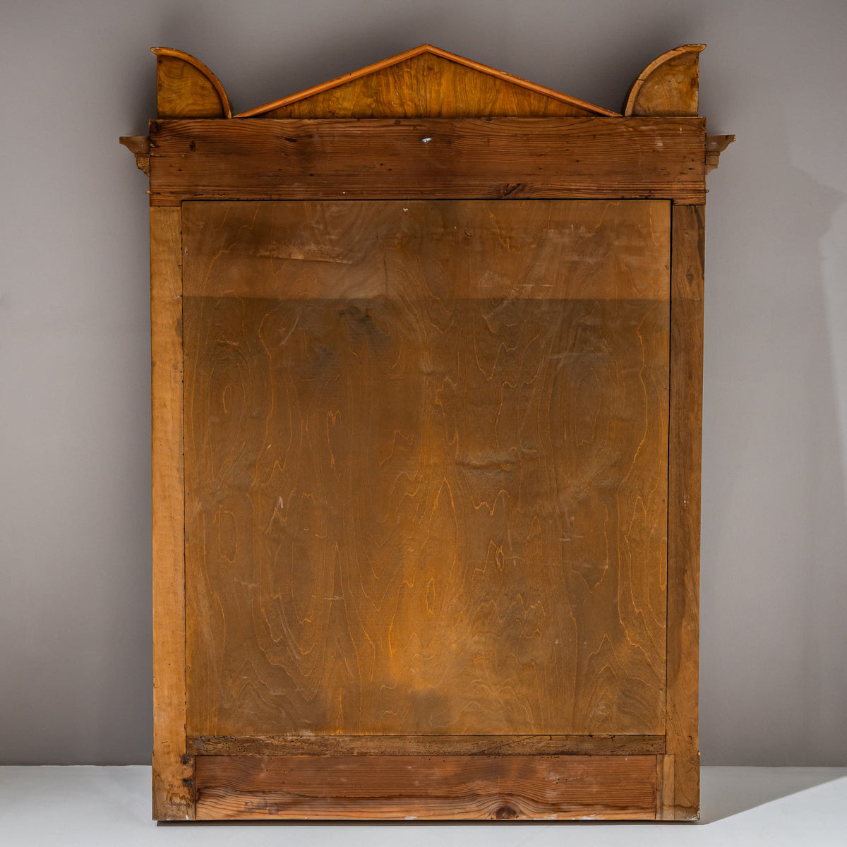 Biedermeier Wall Mirror with Columns, 19th Century