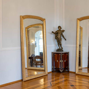 Large Mirrors in a gold-patinated frame, Italy Mid-19th century