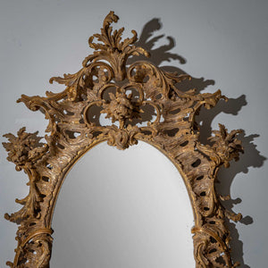 George III Giltwood Wall Mirror, England c. 1770