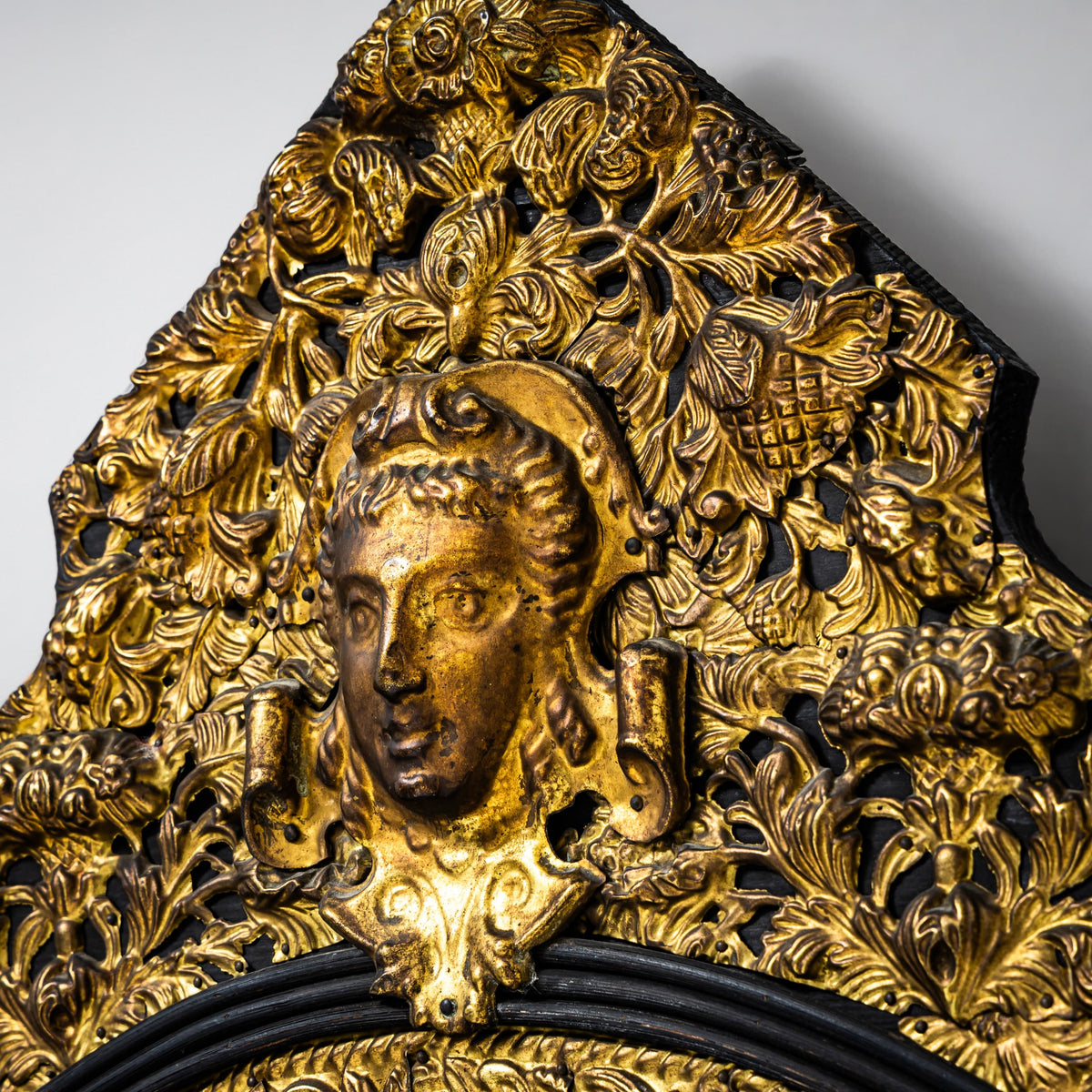 Baroque-Style Wall Mirror, Probably Netherlands, 19th Century