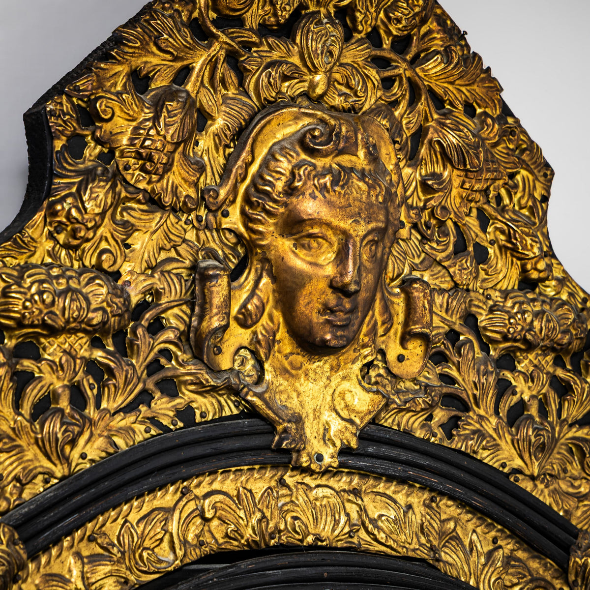 Baroque-Style Wall Mirror, Probably Netherlands, 19th Century