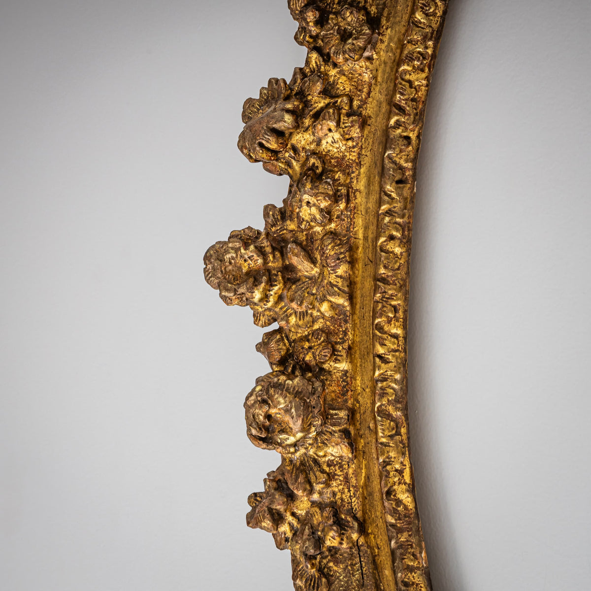 Oval Gilt Louis XV Stucco Frame, France, 18th Century
