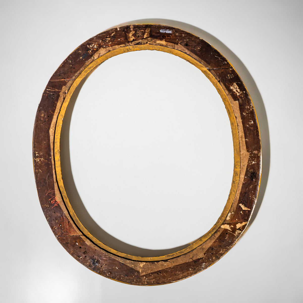 Oval Gilt Louis XV Stucco Frame, France, 18th Century